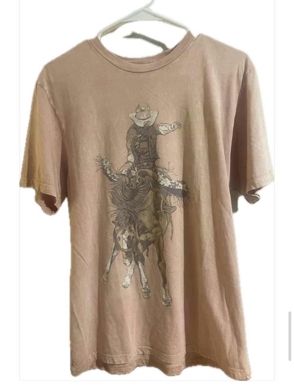 Size S- Graphic Rodeo Bull Rider T‑Shirt